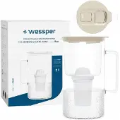 Wessper Dzbanek D4 BOROSILIKAATTI MINI futureflow Aquaclassic (WES209-FF-BG)