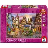 Schmidt Romantic Bavaria, Rothenburg ob der Tauber 1000p palapeli