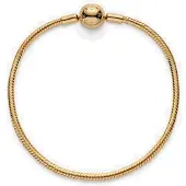 Pandora Moments Snake Chain 14k Gold-Plated rannekoru 568748C00-23