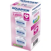 AQUAPHOR Maxfor+ Magnesium vedensuodatin, 3 kpl