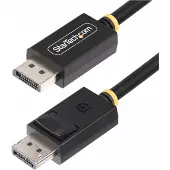 StarTech.com 1m displayport 2.1 cable vesa certified dp80 displayport cable w/uhbr20/hdr/dsc 1.2a/hdcp 2.2 16k/8k 60hz