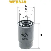 WIX FILTERS WIX-WF8329 Polttoainesuodatin