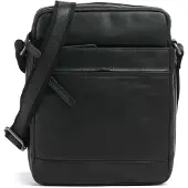 The Chesterfield Brand Anzora Crossbody-laukku Nahka 27 cm Musta