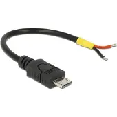 DeLOCK 82697 Usb Cable Usb Cables (micro-usb B. Straight. Straight. Musta