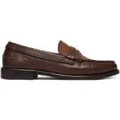 Tommy Hilfiger Hilfiger Penny Crust Lth Loafer - Brown - 43