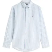 Tommy Hilfiger Paita 'FLEX' vaaleansininen / valkoinen