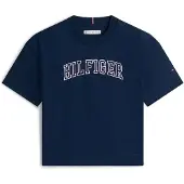 Tommy Hilfiger Paita 'VARSITY' sininen / valkoinen