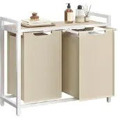Hobby Hall Pyykkikori, 73x33x72 cm, beige, Oxford-kangas