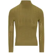 Q36.5 Layer 4 Plus Long-Sleeve Base Layer Shirt Green, Size S/M