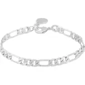 Sno of sweden Liddy Figaro Brace Plain Silver Onesize
