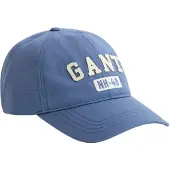 Gant Graphic Cotton Canvas Cap - Blue - ONE SIZE