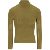 Q36.5 Layer 4 Plus Long-Sleeve Base Layer Shirt Green, Size XXS/XS