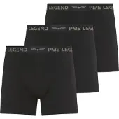PME Legend Bokserishortsit '3-pack boxer shorts' musta