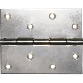 Olcese Ricci Ruostumaton Teräs Lehtisen Sarana 100x100x2 Mm