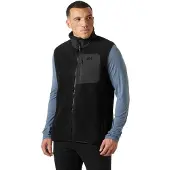 Helly Hansen Panorama Pile Block, fleeceliivi, miehet, musta
