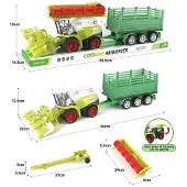 Hobby Hall Leluharvesteri perävaunulla heinää varten