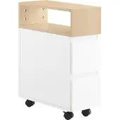 SoBuy Pyörällinen lipasto 2 laatikolla