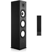 Vevor passiivinen lattiakaiutin, 2-tie, lattiakaiutintorni, jossa 25,4 mm:n diskanttikaiutin, 165,1 mm:n bassokaiutin, 200 W:n huipputeho, 70 Hz–20 kHz:n taajuusvaste, kestävä MDF-kotelo, kotikäyttöön