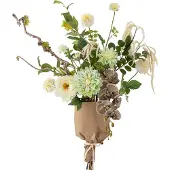 Bloomingville Rise Bouquet - White - H109CM