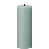Ester & Erik LED-pöytäkynttilä 67 Jade stone, 20 cm