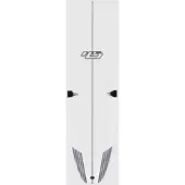 Haydenshapes White Noiz PE-C Futures Surffilauta kuviotu, 6'3