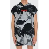 FCS Towel Surf Poncho camo / black Koko Uni