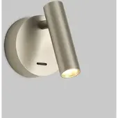 ACB Atria LED seinävalaisin 3W 3000K 11cm mattanikkeli