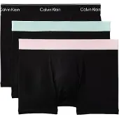Calvin Klein Relaxed Fit Trunk 3Pk - Black - M