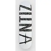 Antiz Big Script 8.125" Skeittilaudan dekki full white Koko Uni