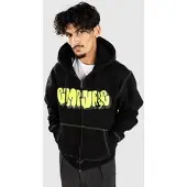 Empyre Slime Vetoketjullinen huppari black Koko S