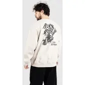 Vans Stomper Loose Fit Crew Neulepaita taupe mist Koko L
