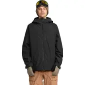 Volcom Men's 2836 Insulated Jacket Black Laskettelutakit vuorelliset S