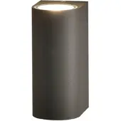 ACB Boj LED seinävalaisin IP54 2x6W 3000K 15cm antrasiitti