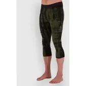 Mons Royale Merino Cascade Flex 200 3/4 Kerrastohousut olive tie dye Koko XXXL