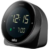 Braun digitaalinen kosketusnäytöllinen herätyskello musta BC24B
