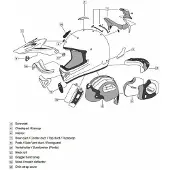 Arai Mx-v Leuan Tuuletusaukko