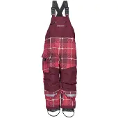 Didriksons Polarbjörn Termo Housut Rusty Wine 110 cm Punainen 110 cm Pojat, Tytöt