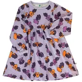 Smafolk Dress with bats Orchid Petal 1-2 Y Purppura 1-2 vuotta Tytöt