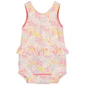 Hust&Claire Maddie Uimapuku Soft Pink 3-6 months Vaaleanpunainen 3-6 kuukautta Tytöt