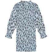 Molo Calesta Mekko Blue Studio Birds 110/116 cm Sininen 110/116 cm Tytöt