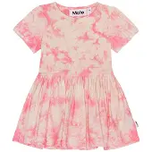 Molo GOTS Cibi Mekko Rose Tie Dye 68 cm Vaaleanpunainen 68 cm Tytöt