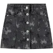 Molo Bera Denim Skirt Giddy-up 98/104 cm Harmaa 98/104 cm Tytöt