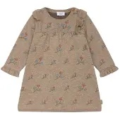 Hust&Claire Dona Mekko Sand Melange 68 cm Beige 68 cm Tytöt