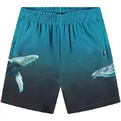 Molo Amil Soft Pants Whale Dive 98 cm Sininen 98 cm Pojat
