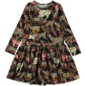Molo GOTS Creola Mekko Lhama Joy Jersey 134/140 cm Ruskea 134/140 cm Tytöt