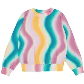 Molo GOTS Marge Collegepaita Spray Waves 98 cm Vaaleanpunainen 98 cm Tytöt