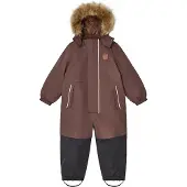Kuling Chamonix Talvi Haalari Brown 80 cm Ruskea 80 cm Pojat, Tytöt