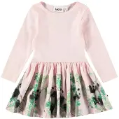 Molo Candi Long-Sleeved Dress Cuteness 80 cm Vaaleanpunainen 80 cm Tytöt