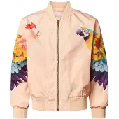 Molo Haliva Jacket Fantasy Parrots 110 cm Oranssi 110 cm Pojat, Tytöt