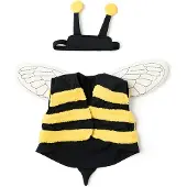 Kids Concept Dress-Up Bumblebee Black Yellow Black & Yellow-OS Musta One Size Pojat, Tytöt